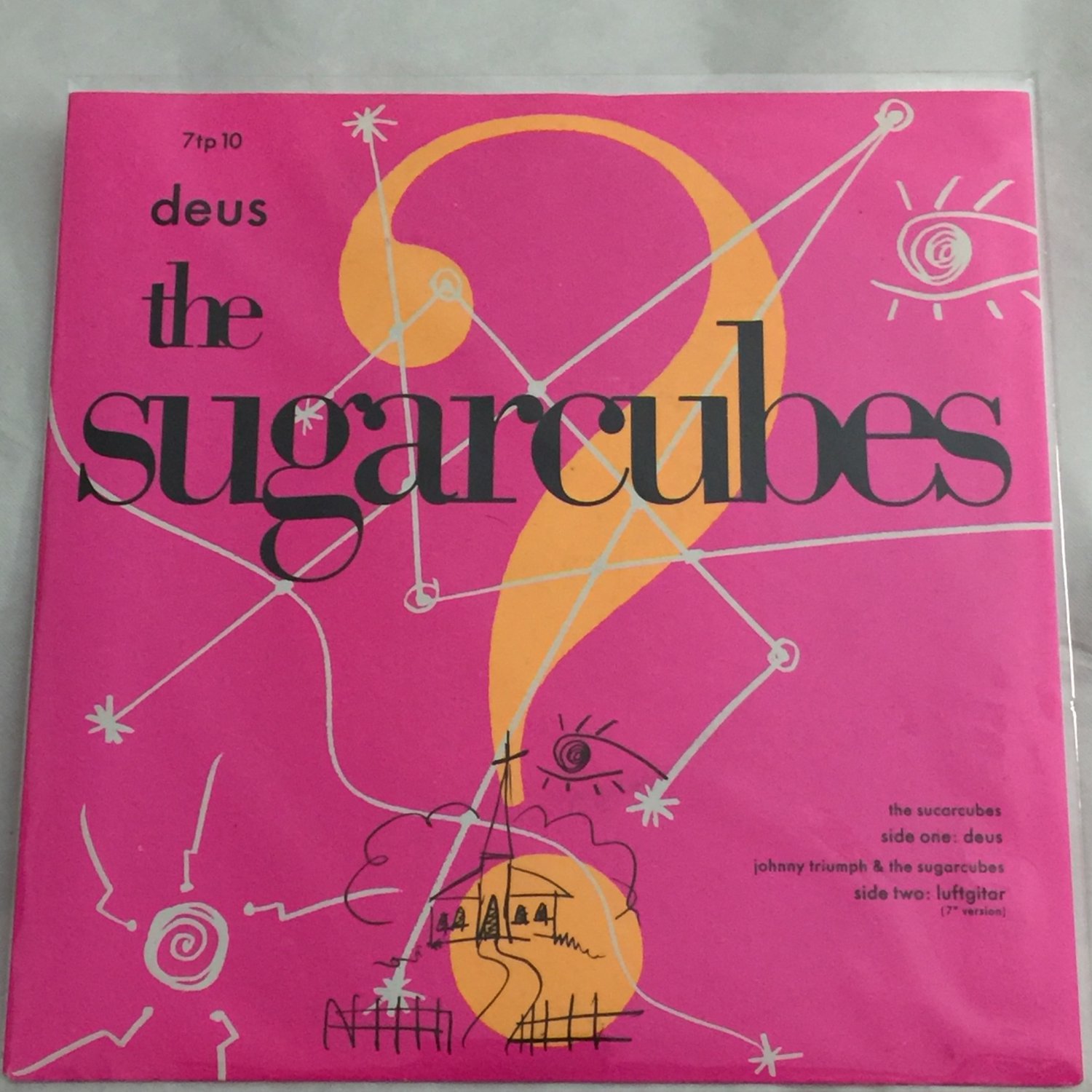 7TP10 - The Sugarcubes - Deus (7") ONE LITTLE INDIAN
