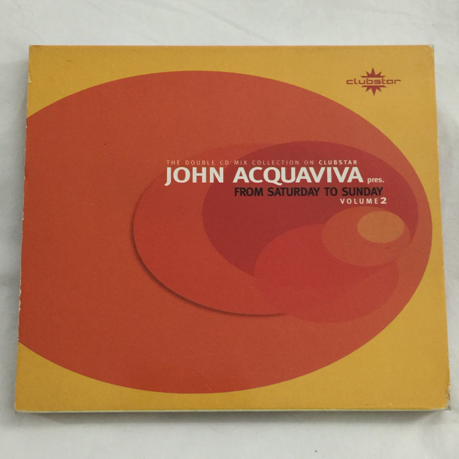 878361CD - John Acquaviva - From Saturday To Sunday Volume 2 (2xCD) CLUBSTAR