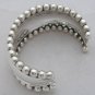  ELEGANT TAXCO STERLING SILVER MIRROR CUFF BRACELET