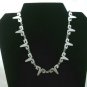 TAXCO STERLING SILVER AZTEC BORDERS NECKLACE
