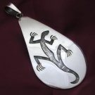  MEXICAN HOPI STYLE STERLING SILVER PENDANT