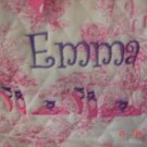 BALLET BALLERINA BAG TOTE DESIGNER MONOGRAMMED PINK NEW