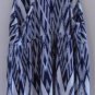 TUNIC TOP BLOUSE Women's Medium Blue Black White Beige Sleeveless Racerback EUC
