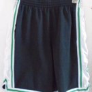 NIKE BASKETBALL SHORTS Men's Black White Green Large Elastic Sports Athletic