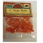 BUGLE BEADS FOR YOUR CRAFTS EMBROIDERY JEWELRY MAKING RED AND BLUE 4 MM 2 PACKS