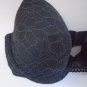 BRA 34 D Calvin Klein Demi Gray Floral Lace MSRP 39 Coverage Level 2 F3569 NWT