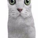 CAT KITTEN HALLOWEEN COSTUME T-SHIRT DRESS GREEN EYES S, M, L PHOTO REAL NEW