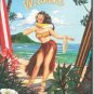 Artist Westmoreland Hawaii Waikiki Hula  New Metal Sign