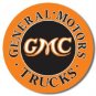 Classic GMC Trucks Logo -  New Round Metal Sign