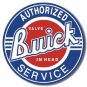 Authorized Buick Service Logo  - New Metal Sign