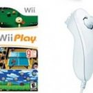 NINTENDO WII GIFTS BUNDLE - 9 GAMES AND NUNCHUK/...