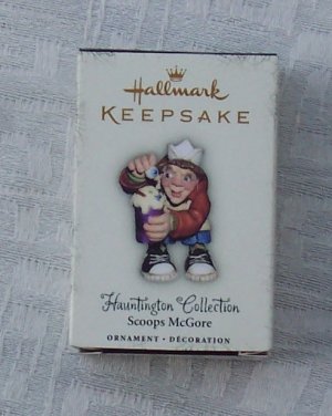 HALLMARK Hauntington Collection HALLOWEEN Ornament SCOOPS McGORE 2005 ...