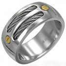 Immaculate Stainless Steel Ring - size 7.5