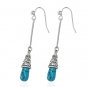 Turquoise & CZ Earrings - TRAVELLER