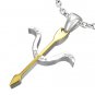 Cupid's Arrow Pendant with CZ
