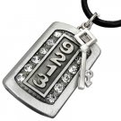 Cool Dog Tag Necklace - The Key