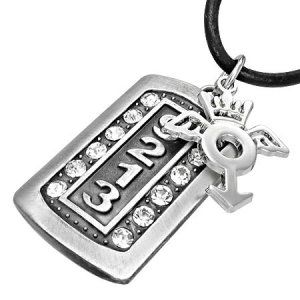 Cool Dog Tag Necklace - Angel Girl