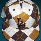 New Era 59Fifty Fitted Cap Brown, Tan, White Los Angelos "LA" 7