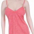 Peach Babydoll Tank Sz Med