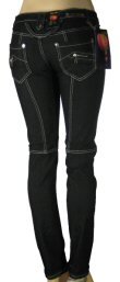 Jeans Peach Bottoms Skinny Leg Size 29