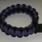 Paracord Bracelet - Black and Purple