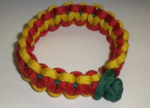 Rasta Paracord Bracelet