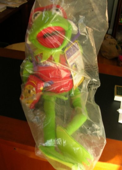 kermit bean bag doll