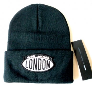 MARC JACOBS Acrylic Ski Winter Hat Skully Beanie Hat LONDON