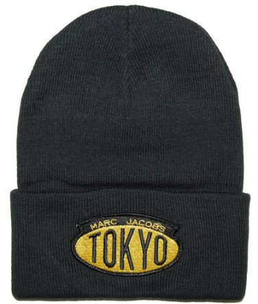 MARC JACOBS Acrylic Ski Winter Hat Skully Beanie Hat TOKYO