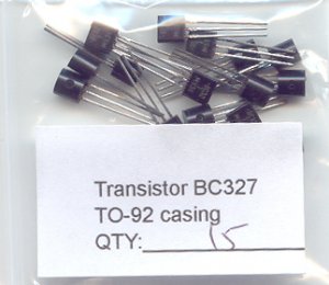 15pcs- BC327 PNP General Purpose Transistors. BC 327