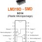 30pcs - LM319D high speed comparators SMD SMT (LM319 D)
