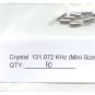 10pcs - 131.072KHz CRYSTALS (131.072 KHz) - Bargain!