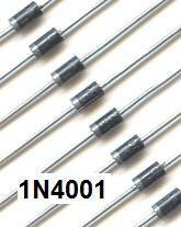 100 X 1N4001 Rectifier Diode (IN4001 1N 4001) 1N4001RL
