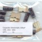 10pcs - 330uF Electrolytic Capacitor 25V 330 MF 330mf