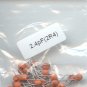 20pcs- 2.4pF (0.0024nF, 2R4) Ceramic Capacitors 50V