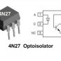 10pcs- OPTOISOLATOR MOTOROLA 4N27 (4N 27 optocoupler)