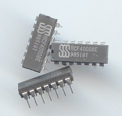 5pcs- CD4000 14-DIP (CD 4000) Dual 3-Input NOR Gate