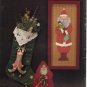 Lots of Santas, by Margaret Wilburn,  Acrylic Painting  1992