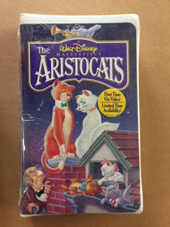 New VHS The Aristocats A Walt Disney Masterpiece