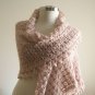 Crochet Shawl Caramel Soft Cozy Romantic New Special