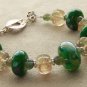 Baltic Beauty - Handmade Lampwork Bracelet (GF025)