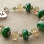 Baltic Beauty - Handmade Lampwork Bracelet (GF025)