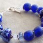 Mackeral Sky - Handmade Lampwork Bracelet (LD15)