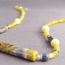Olive Myst - Handmade Lampwork Necklace (MJ675)