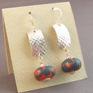 Sunset Sail - Handmade Lampwork Earrings (TR12)