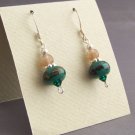 Spring Meadow - Handmade Lampwork Earrings (PM96)