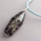 SOLD Black Simplicity - Handmade Lampwork Necklace (SP588)