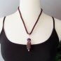 Plum Crazy - Handmade Lampwork Necklace (PL985)