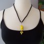 Lemon Lime - Handmade Lampwork Necklace (LL101)