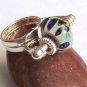 Geode - Sterling Silver Pandora Bead Ring - (UH653 )